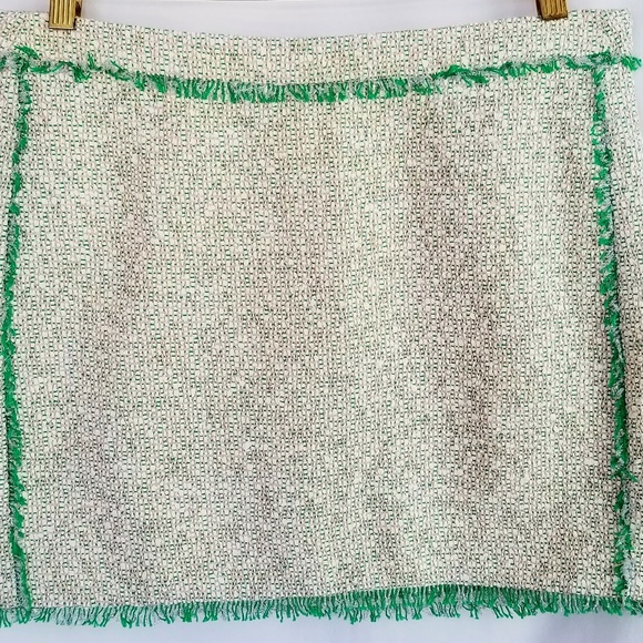 J. CREW Postage Stamp Tweed Skirt, Sz 10 (NWOT) - Picture 2 of 8